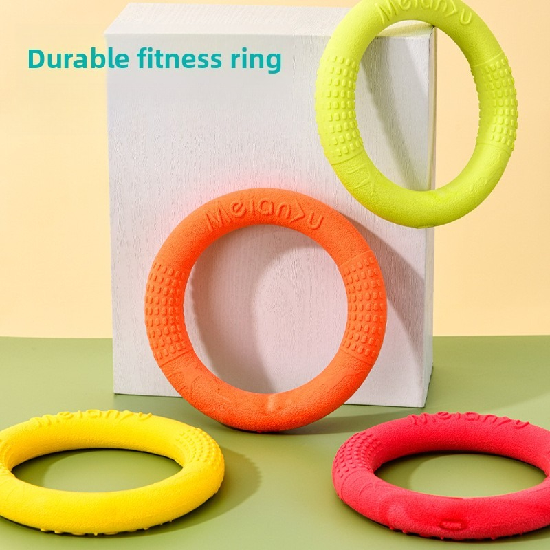 Frisbee Freestyle Disc - Isırmaya Dayanıklı Yumuşak Çekme Halkalı Frizbi