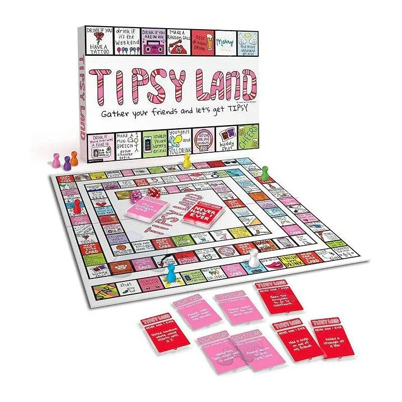 Party Games Graduation Ideas - Tipsy Land Parti Hediyesi Parti Masa