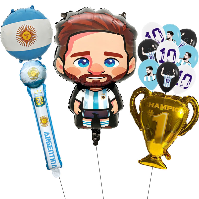 Party Games Easter For Kids - Messi Futbol Temalı Balon Doğum Günü