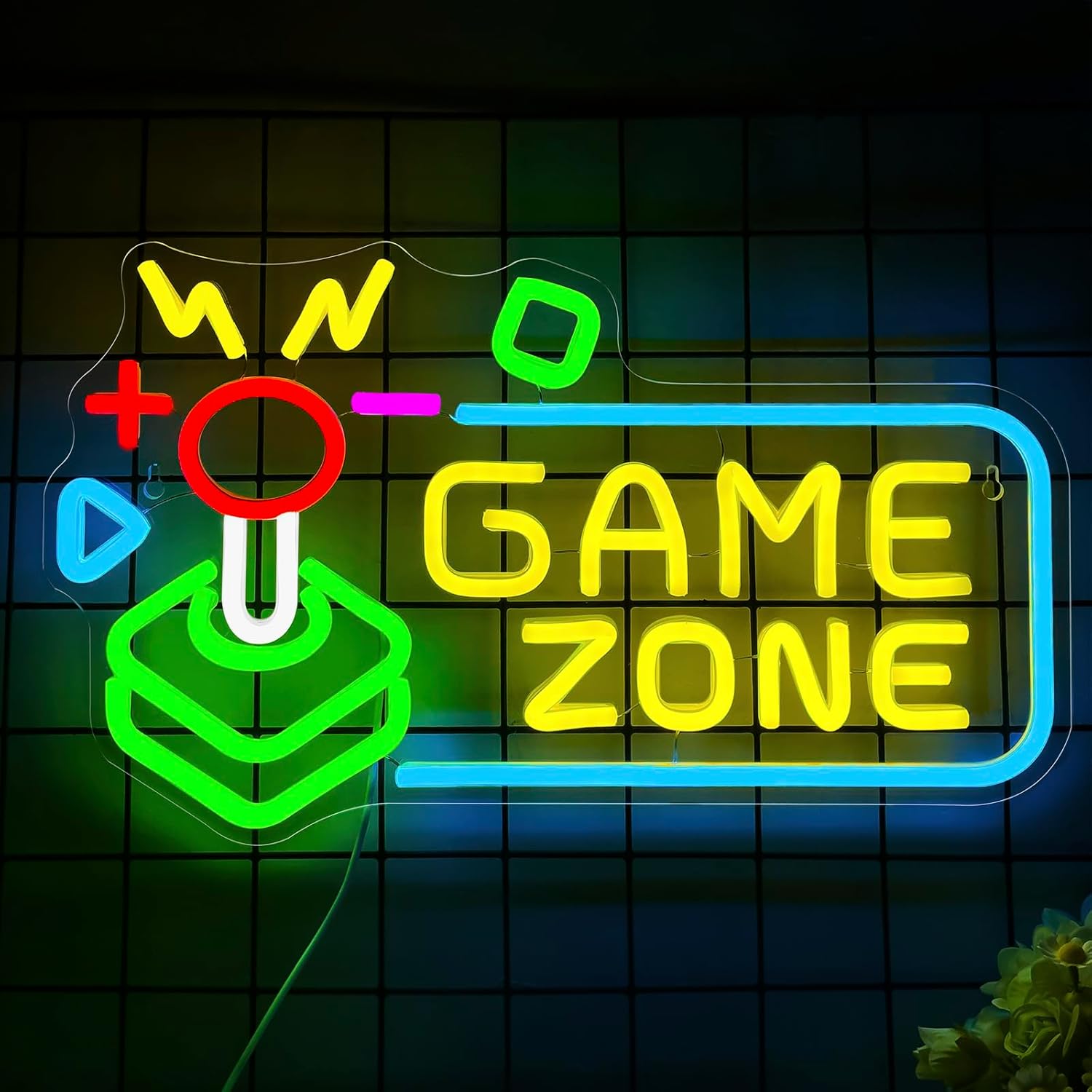 Party Games Stream - Oyun Alanı Neon Tabela LED Duvar