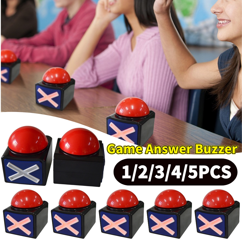 Party Games Quiz For Adults - 1-5 Adet Oyun Cevap Butonu, Sesli