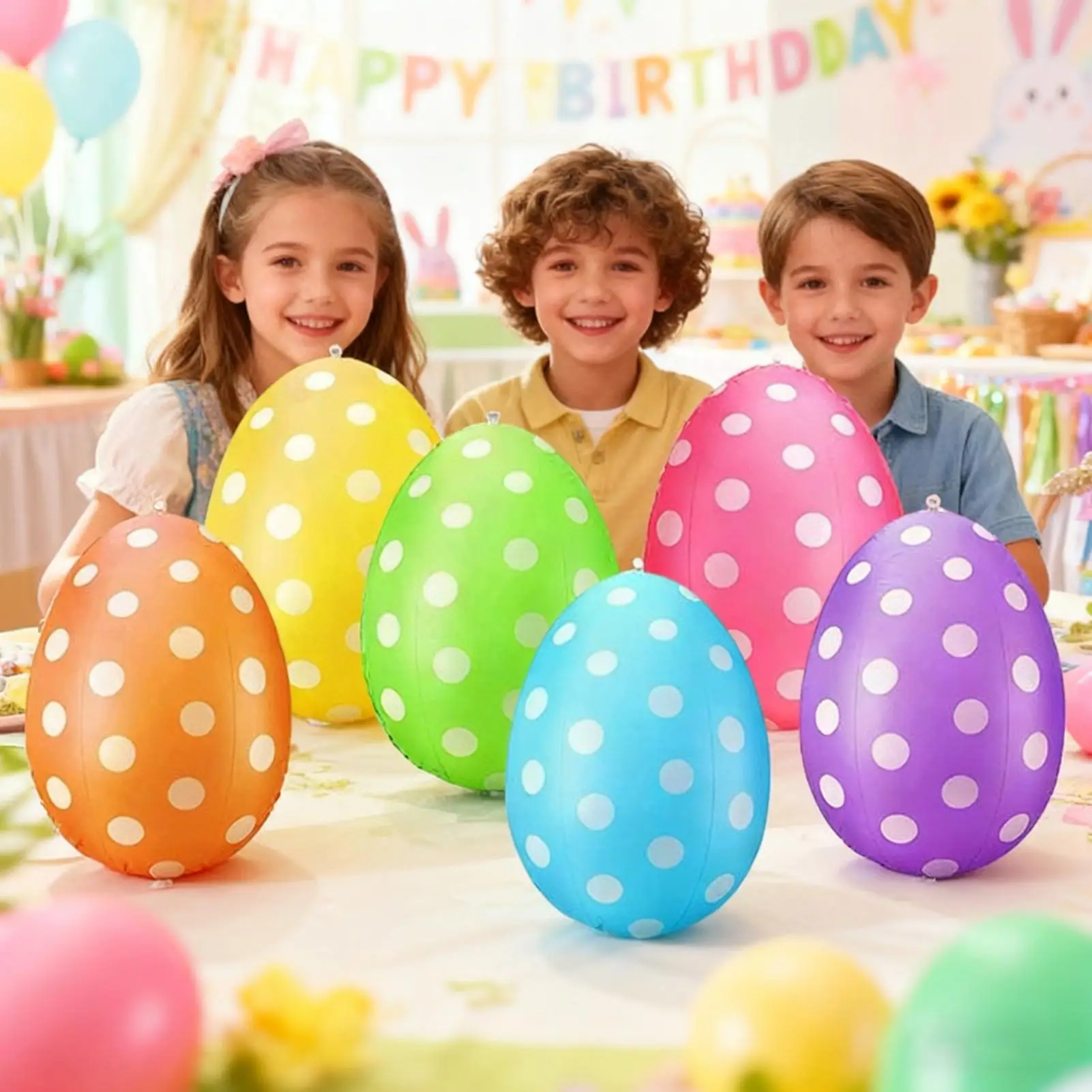 6 Adet Şişme Paskalya Yumurtas - Party Games Egg incelemesi ve fiyatı