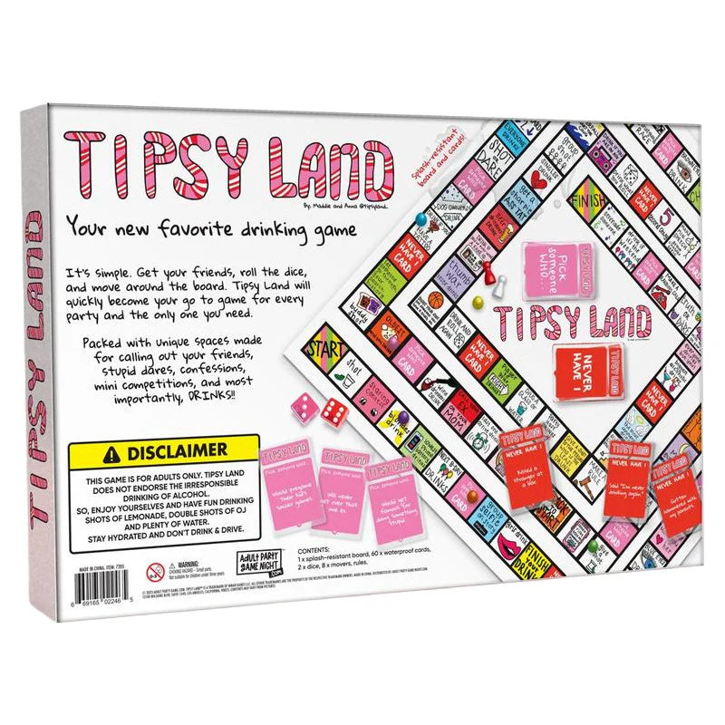 Tipsy Land Parti Hediyesi Part - Party Games Graduation Ideas incelemesi ve fiyatı