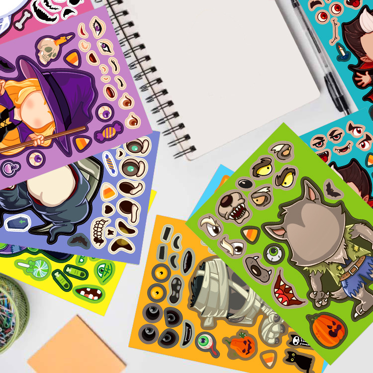 8 adet/paket Karikatür Cadılar - Party Games Instagram incelemesi ve fiyatı