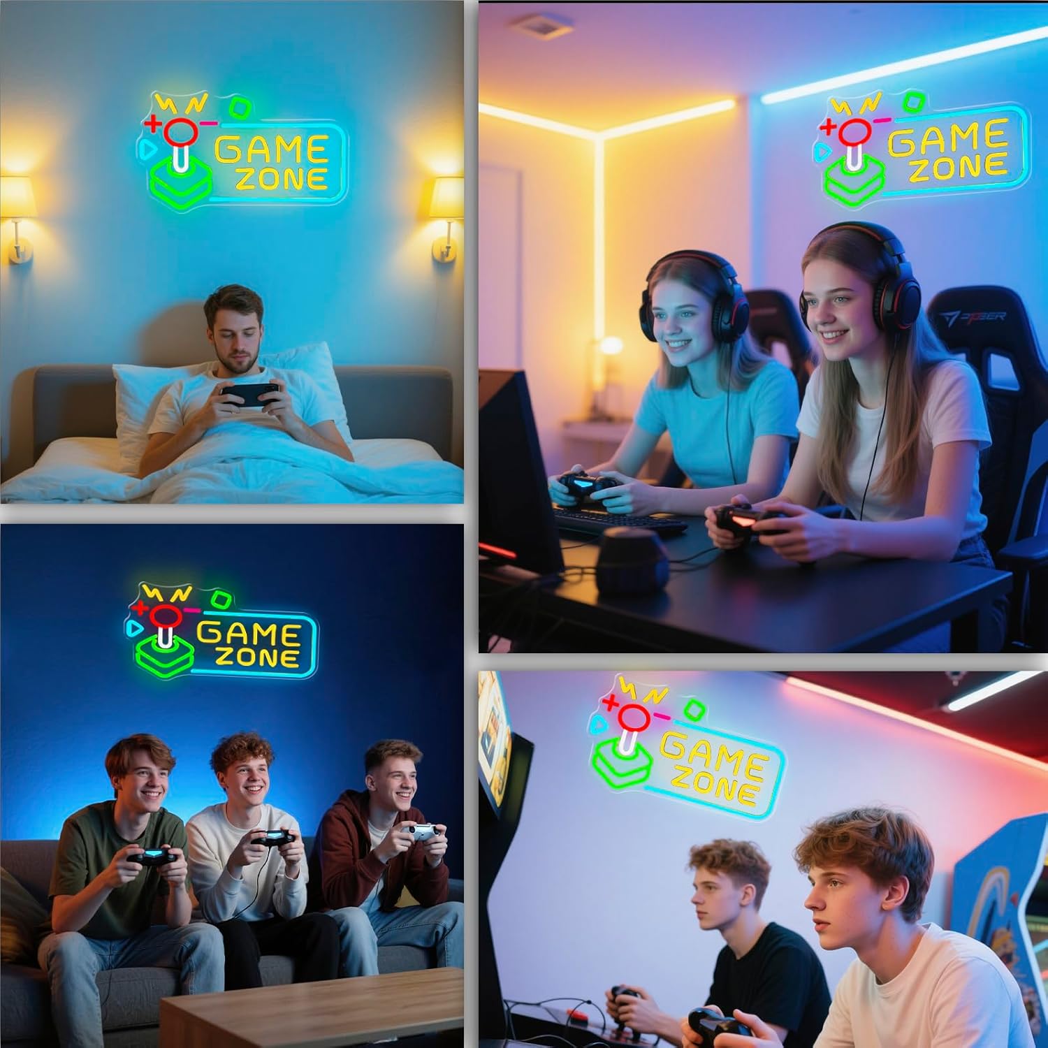 Oyun Alanı Neon Tabela LED Duv - Party Games Stream incelemesi ve fiyatı