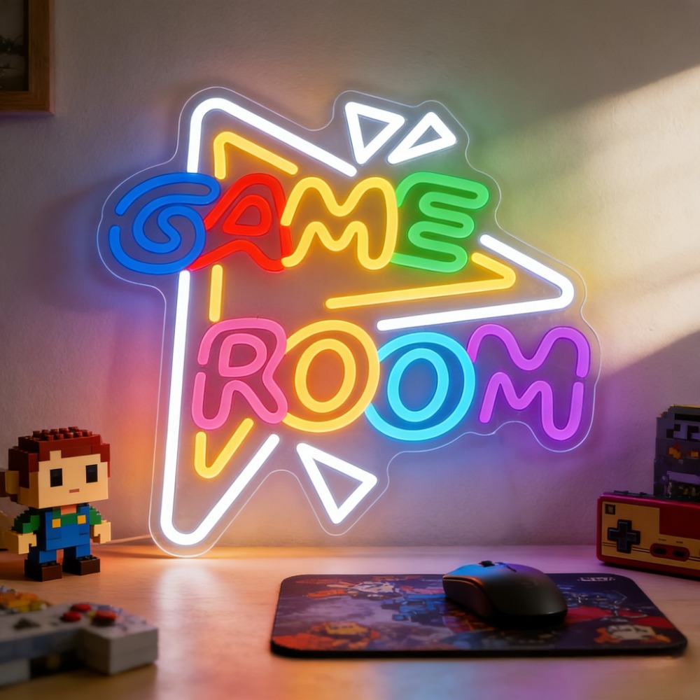 OYUN ODASI LED Neon Tabela Kıs - Party Games Stream incelemesi ve fiyatı
